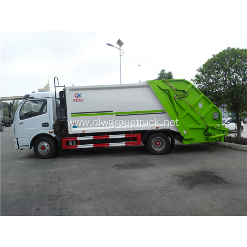 Diesel 4m3 compressing waste truck